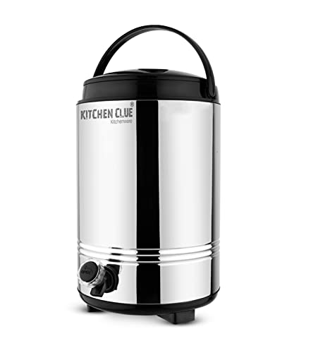 KITCHEN CLUE Stainless Steel PU Insulated Travel Water Jug...