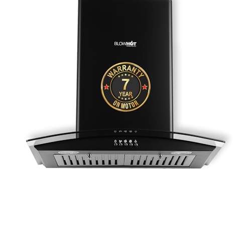 BLOWHOT 60cm Chimney For Kitchen 1200 m³/h with Free...