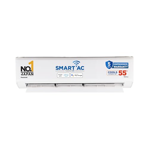 Panasonic 1.5 Ton 5 Star Premium Wi-Fi Inverter Smart Split...