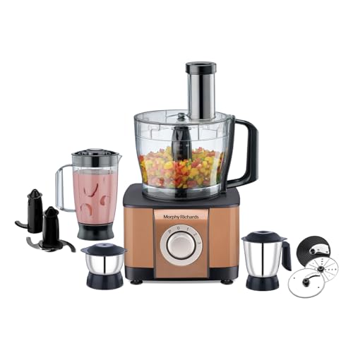 Morphy Richards Icon Superb Food Processor 1000W | 3.2L Bowl...