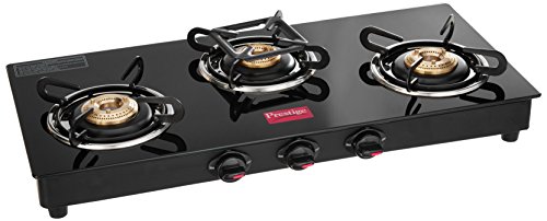 Prestige Marvel Glass Top 3 Burner Gas Stove, Manual...