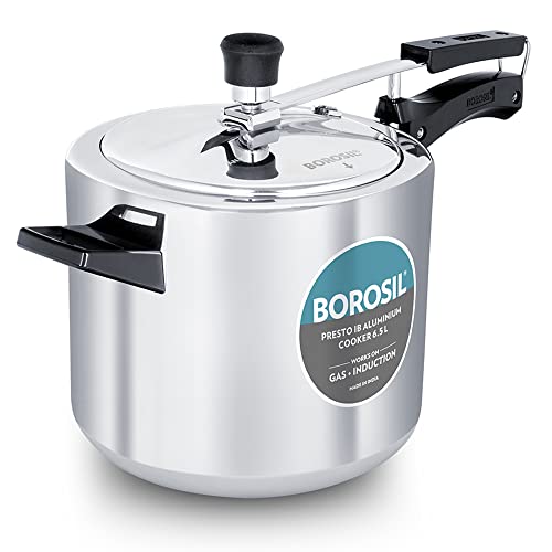 Borosil Presto Induction Base Inner Lid Aluminium Pressure...
