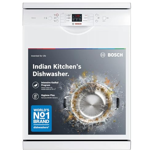 Bosch 13 Place Setting Dishwasher with Intensive Kadhai...