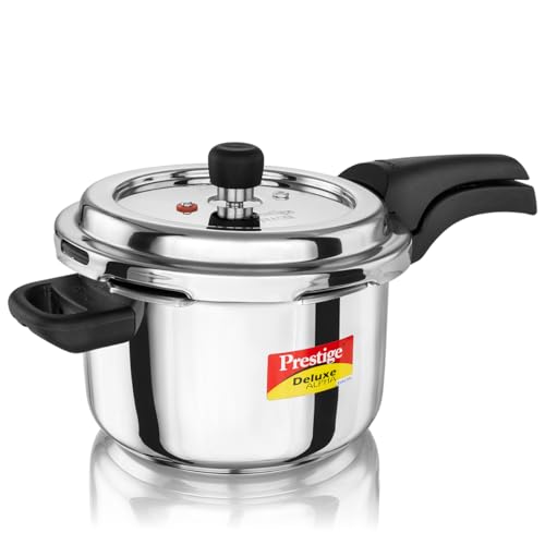 Prestige 4 Litre Stainless Steel Deluxe Alpha Svachh...