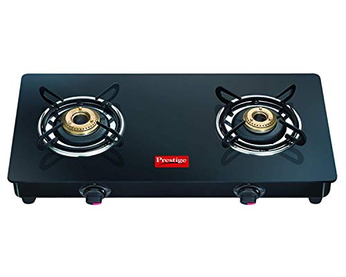 Prestige Special Magic Glass Gas Stove - 2 Burner, Black,...