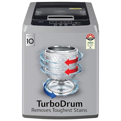 LG 6.5 Kg 5 Star Inverter Turbodrum Fully Automatic Top...